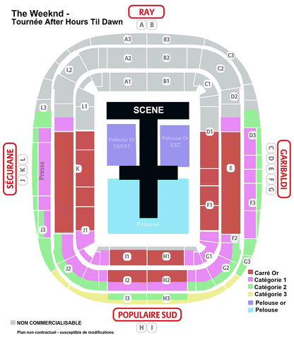 The Weeknd: After Hours Til Dawn Tour - ALLIANZ RIVIERA