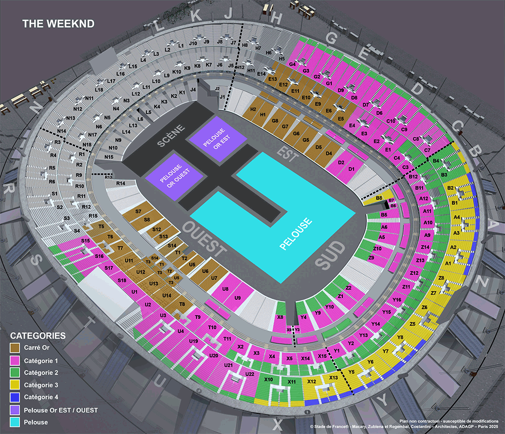 The Weeknd: After Hours Til Dawn Tour Stade de France 2026